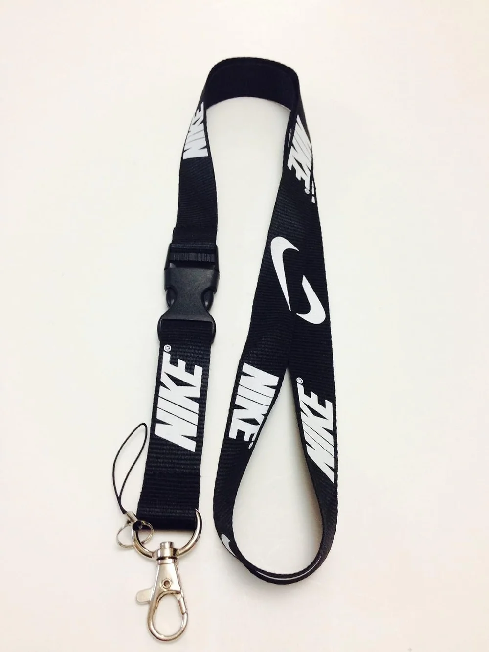 Nike Green & White High-Top Sneaker Keychain with Black Accents